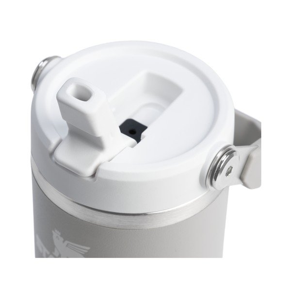 Svetlo siva termovka iz nerjavečega jekla 410 ml IceFlow™ Flip Straw 2.0 Tumbler Ash – Stanley-image-3