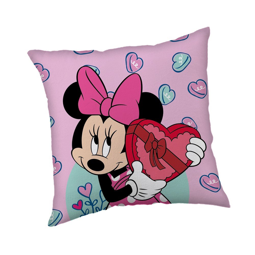 Otroška blazina iz flisa 40x40 cm Minnie "Purple"