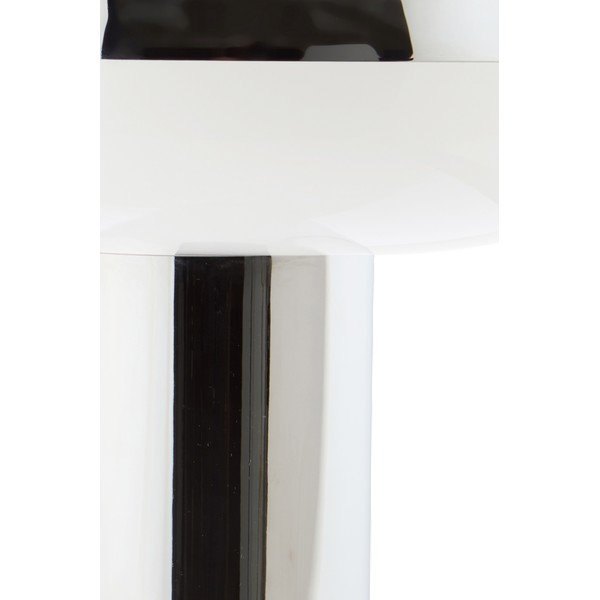 Kovinska namizna svetilka v sijajno srebrni barvi (višina 32 cm) Paneta – Jotex-image-4