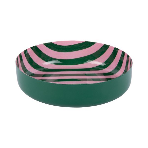 Zelena/svetlo rožnata železena skledica Animado – PT LIVING