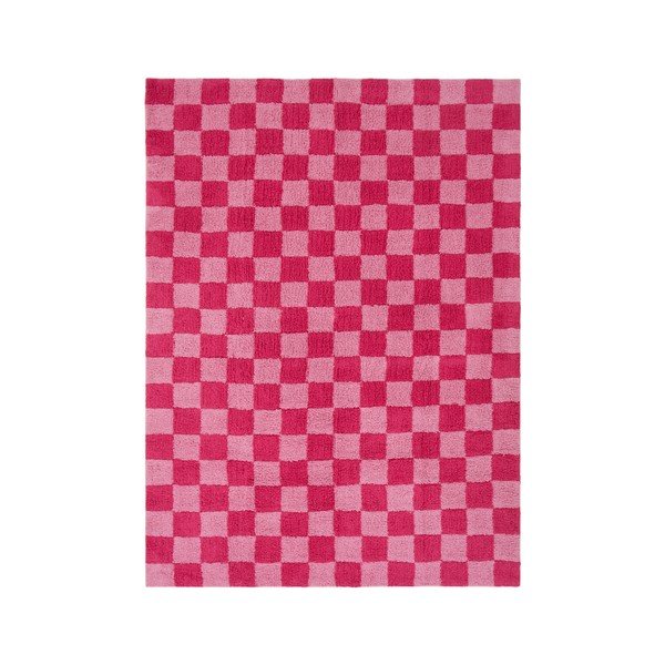 Rožnata/svetlo rožnata bombažna preproga 200x300 cm Mela – Jotex