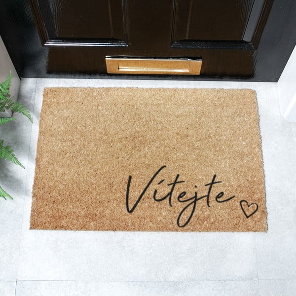 Predpražnik iz kokosovih vlaken 40x60 cm Vítejte – Artsy Doormats-image-2