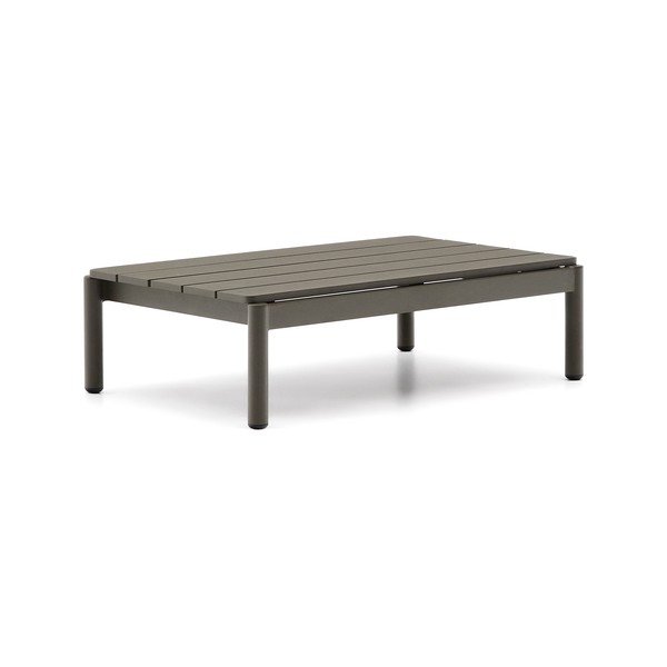 Kovinska vrtna klubska mizica 57x91 cm Sorells – Kave Home