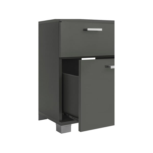 Siva omarica za pod umivalnik 70x55 cm Rowan – Støraa-image-4