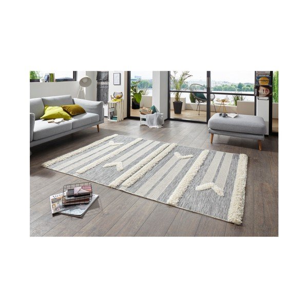 Siva preproga Mint Rugs Handira Arrow, 155 x 230 cm-image-3