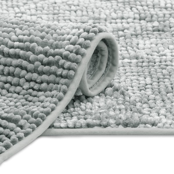 Siva kopalniška preproga AmeliaHome Bati, 60 x 90 cm-image-2