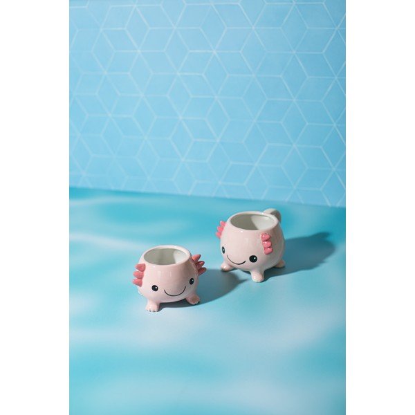 Svetlo rožnata skodelica Axolotl – Sass & Belle-image-1