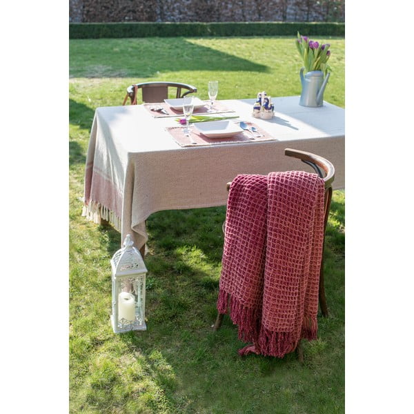 Rjavo-siva bombažna odeja Tiseco Home Studio Waffle, 130 x 170 cm-image-2