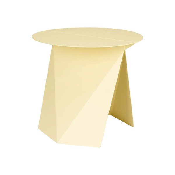 Kovinska okrogla stranska mizica 45x46 cm Foldy – Zuiver-image-2