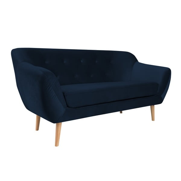Temno moder dvosed Mazzini Sofas Amelie-image-2