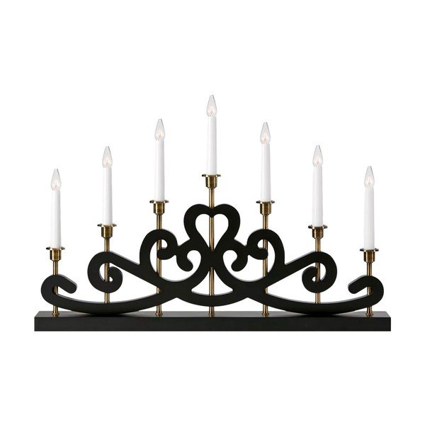 Črna božična svetlobna dekoracija Nightfall – Markslöjd