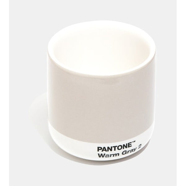 Svetlo siva keramična skodelica 175 ml Cortado Warm Gray 2 – Pantone