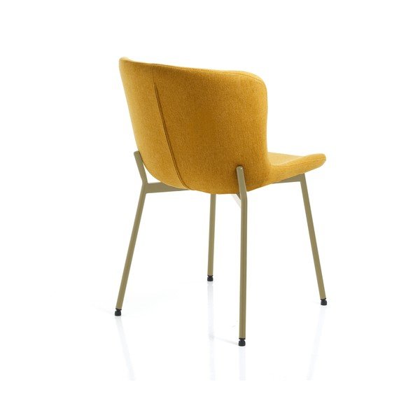 Oker rumeni jedilni stoli v kompletu 2 ks Snug – Tomasucci-image-3