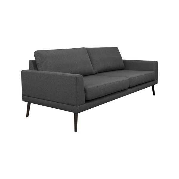 Temno siva trisedežna zofa Windsor & Co Zofe Rigel-image-1