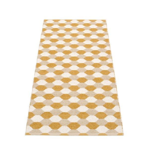 Oker rumen zunanji in notranji tekač 70x160 cm Dana Ochre – Pappelina