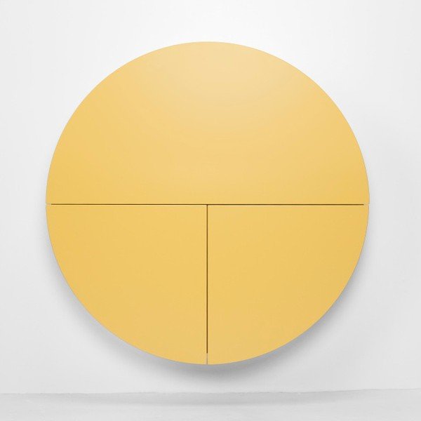 Rumeno-črna večnamenska stenska miza EMKO Pill-image-3