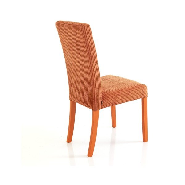 Komplet 2 oranžnih jedilnih stolov Tomasucci Mary-image-4