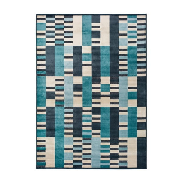 Modra preproga Universal Farashe Stripes, 160 x 230 cm