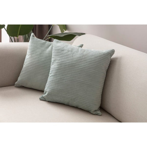 Prevleke za blazino v kompletu 2 ks iz rebrastega žameta 43x43 cm – Mioli Decor-image-2