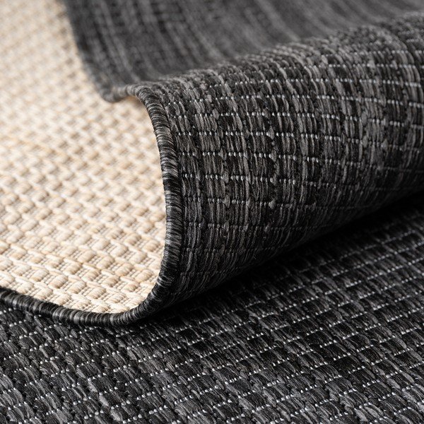 Črna notranja in zunanja preproga 60x100 cm Mira 1450 – Ayyildiz Carpets-image-4
