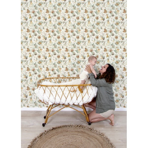 Otroška tapeta 10 m x 50 cm Forest Friends – Lilipinso-image-3