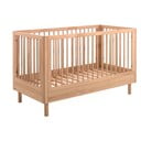 Otroška posteljica iz masivnega hrasta 70x140 cm Forrest – Vipack