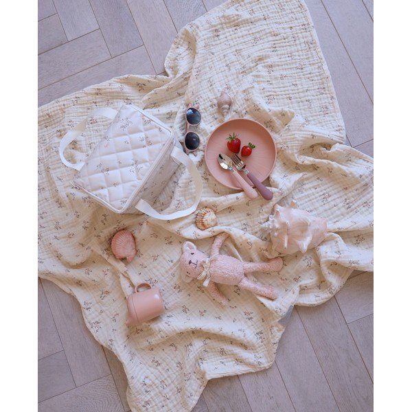 Rdeče-rožnato-oranžen silikonski otroški jedilni pribor 3 ks Rose Mix – Cam Cam Copenhagen-image-2