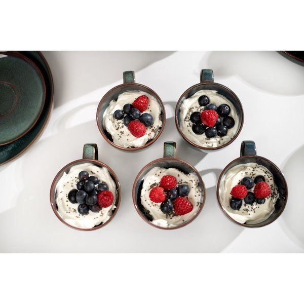 Zelena porcelanasta skodelica za kapučino 250 ml Crafted Breeze – like | Villeroy & Boch-image-1