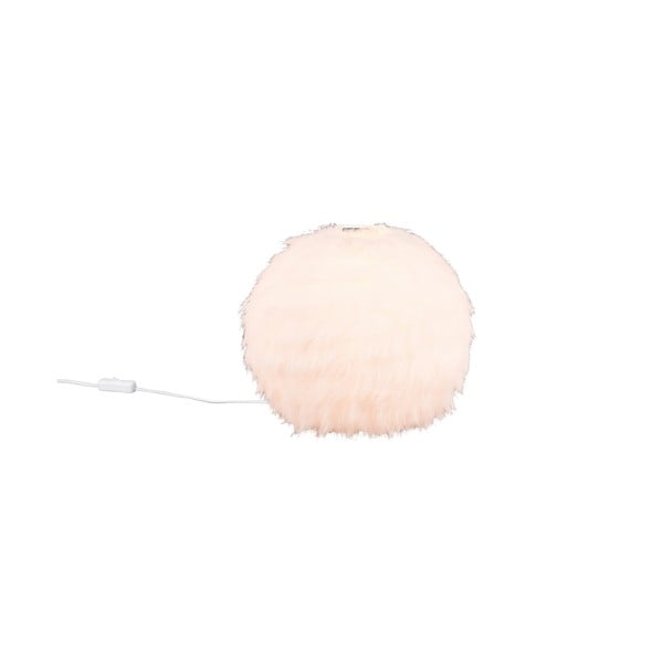 Kremno bela namizna svetilka (višina 24 cm) Furry – Reality-image-1