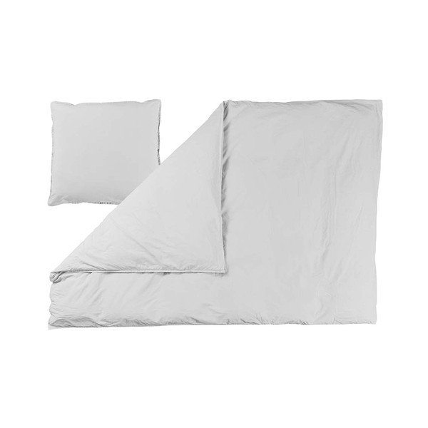 Bela podaljšana posteljnina iz organskega bombaža 220x140 cm Curly - Bahne & CO