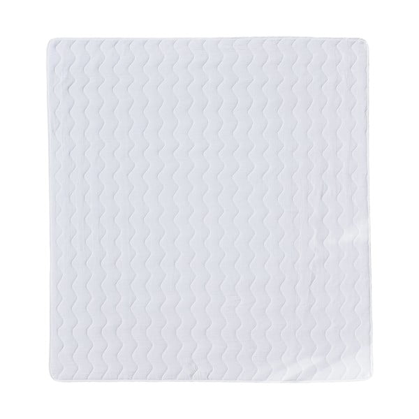 Belo prešito pregrinjalo iz muslina 210x240 cm Plain Muslin – Butter Kings