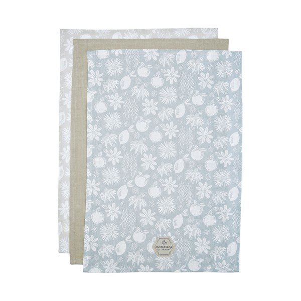 Bombažne brisače v kompletu 3 kos 45x65 cm Homestead - Cooksmart ®-image-1