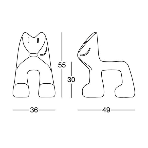 Otroški rumeni stol Magis Julian-image-4