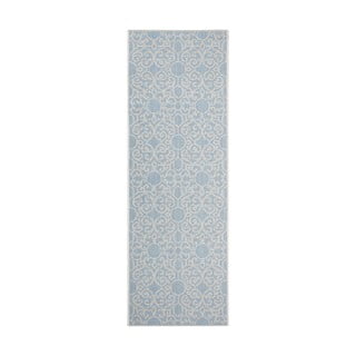 Modro-bež zunanja preproga NORTHRUGS Sky, 70 x 200 cm