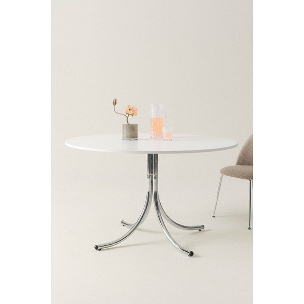 Kovinska okrogla jedilna miza ø 130 cm Chipley – Jotex-image-1
