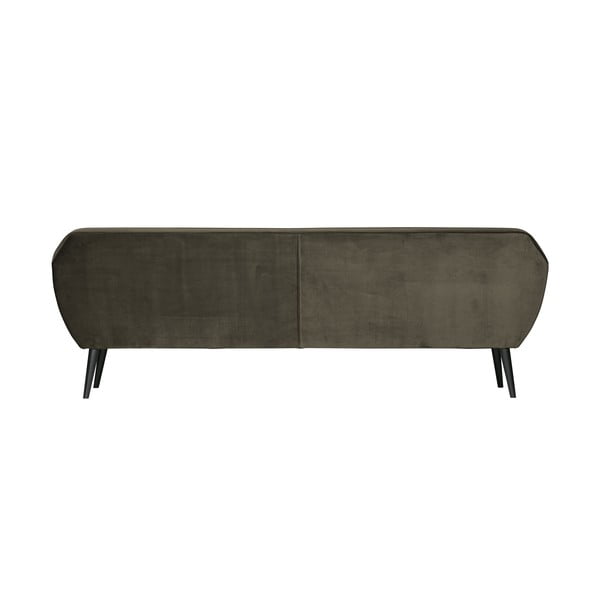 Temno zelen žameten kavč WOOOD Rocco, 230 cm-image-3