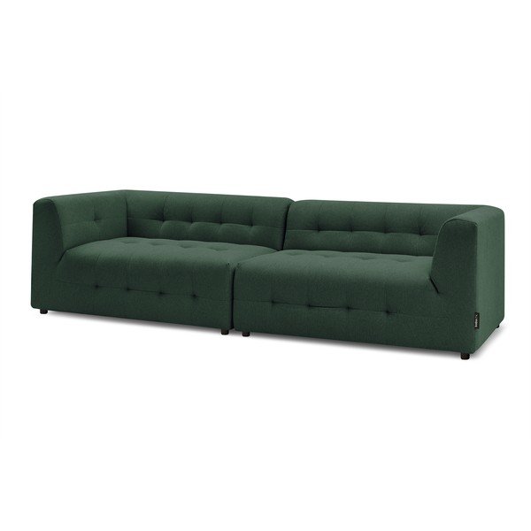 Temno zelen kavč 324 cm Kleber - Bobochic Paris-image-4