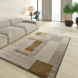 Oranžno-bež preproga 140x200 cm Melfi – Universal