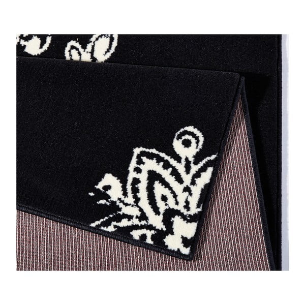 Črno-bela preproga Hanse Home Gloria Blossom, 200 x 290 cm-image-2