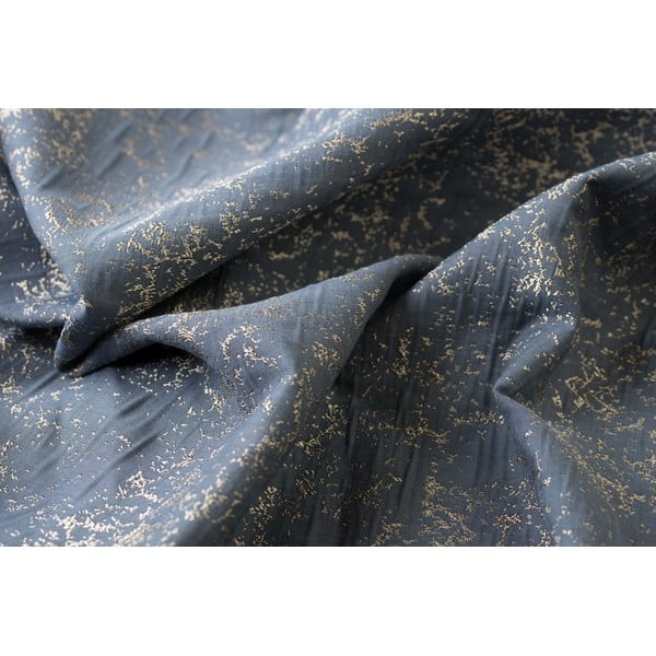 Temno modra/siva zavesa 135x280 cm Wayland – Mendola Fabrics-image-3