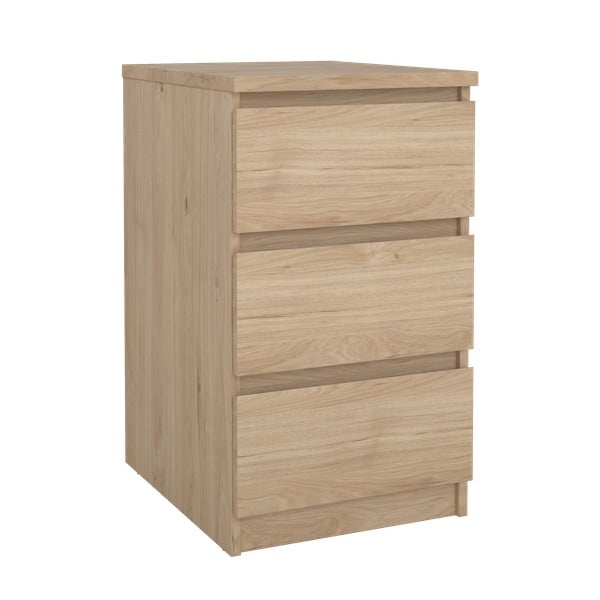 Komoda v hrastovem dekorju 40x70x50 cm Naia – Tvilum-image-3