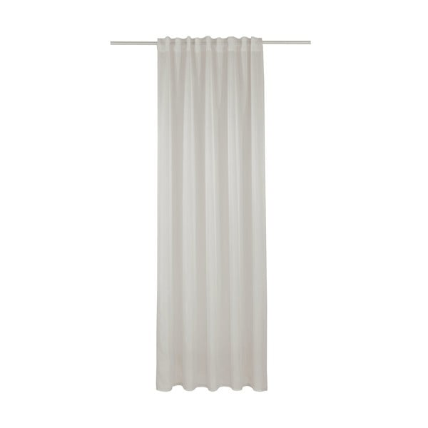 Prosojna zavesa iz tančice v naravni barvi 135x245 cm Uni – Sehlbach