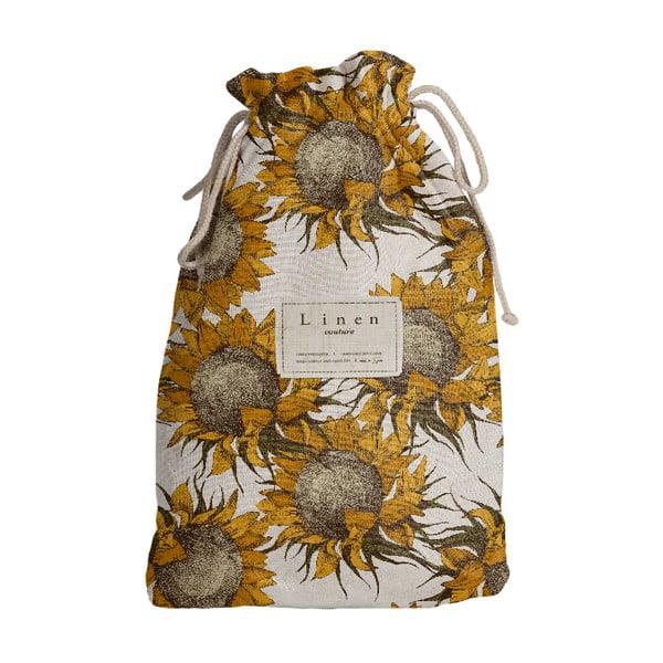Potovalna torba z deležem lana Really Nice Things Sunflower, dolžina 44 cm