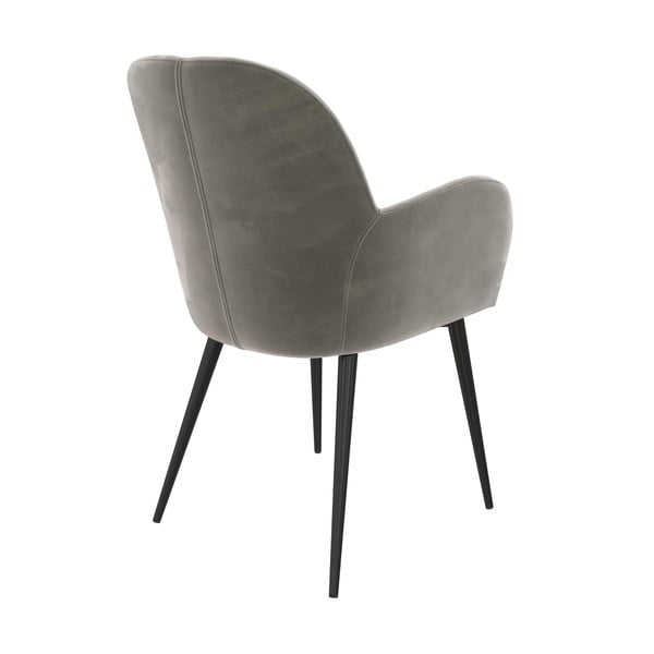 Siv oblazinjen jedilni stol Fitz – Støraa-image-2