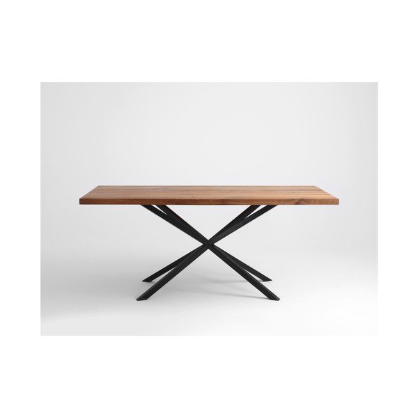 Jedilna miza s hrastovim vrhom Custom Form Orion, 180 x 90 cm-image-4