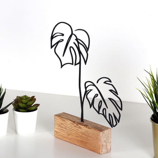 Kovinski kipec Leaves – Mioli Decor-image-2