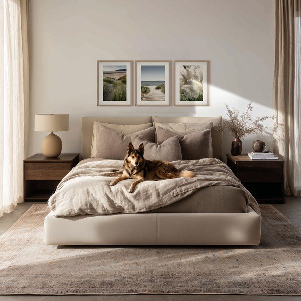 Tiskane slike v kompletu 3 ks z okvirjem 30x40 cm Tranquil – Styler-image-1