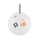 Bela kovinska tabla PT LIVING Perky, ø 50 cm