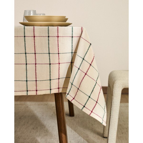 Ročno izdelan namizni prt iz žakarja 150x250 cm Aldelie – Kave Home-image-1