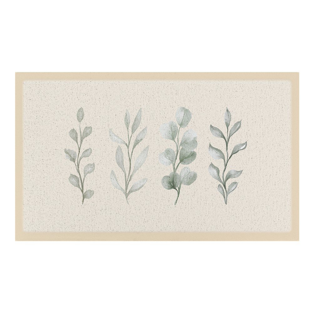 Predpražnik 40x70 cm Neutral Leaves